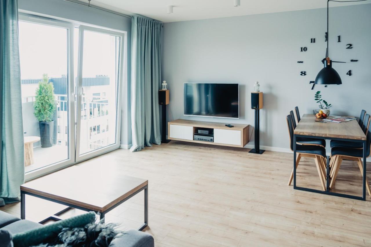 Silk Apartment - Netflix - Parking Szczecin Buitenkant foto