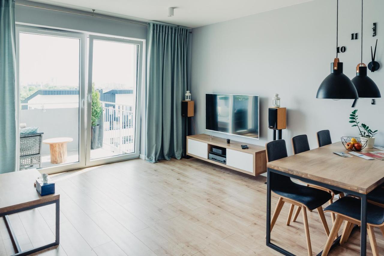 Silk Apartment - Netflix - Parking Szczecin Buitenkant foto